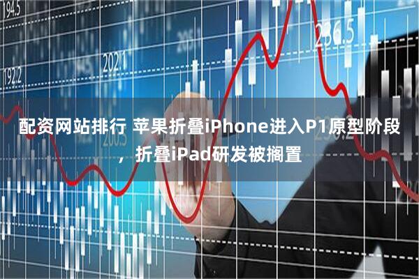 配资网站排行 苹果折叠iPhone进入P1原型阶段，折叠iPad研发被搁置