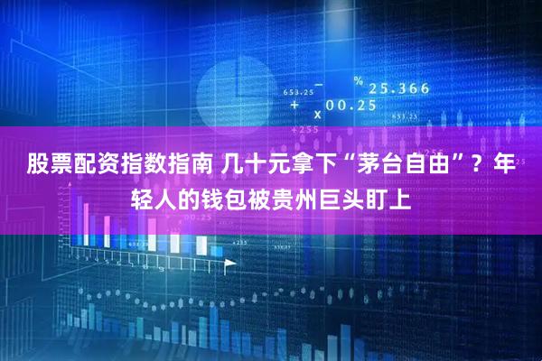 股票配资指数指南 几十元拿下“茅台自由”？年轻人的钱包被贵州巨头盯上